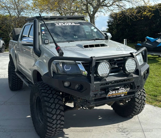 N70 Hilux 4" Short Entry Stainless Snorkel